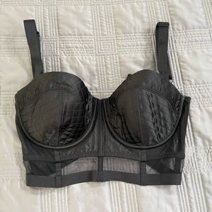 Black caged Victoria’s Secret Bra, 34DD